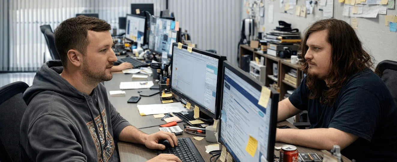 Команда Steel Rank в работе